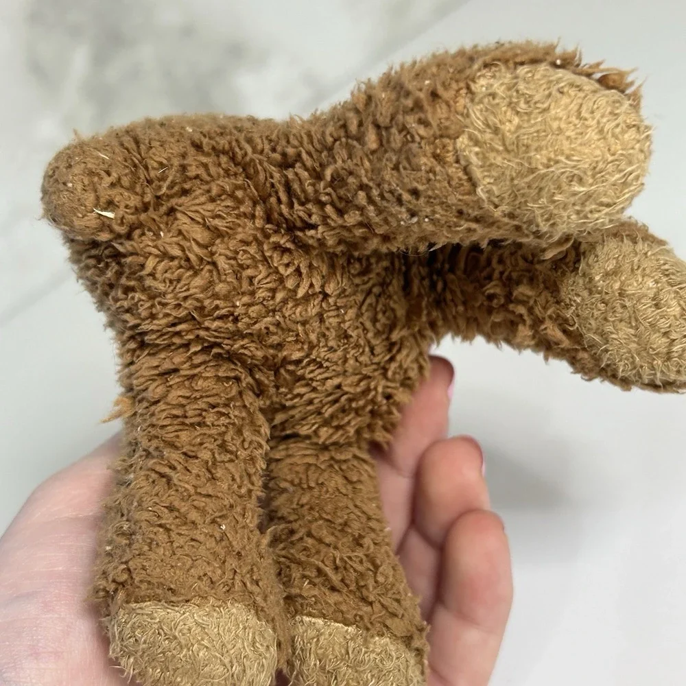 Vintage Russ Berrie Brown Lamb Sheep Plush Stuffed Animal Small‎ 6